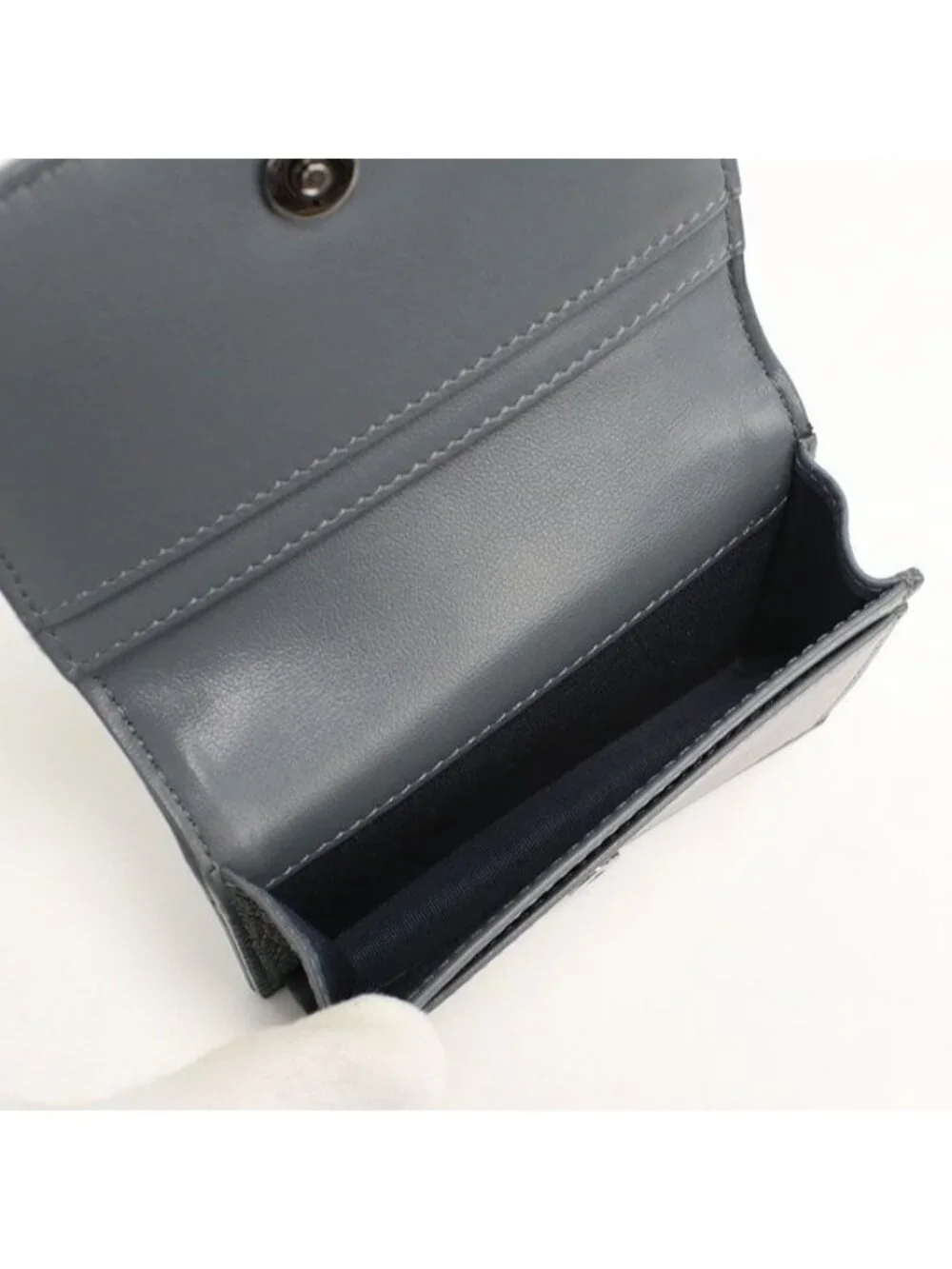 Dior Business Card Holder Saddle Oblique